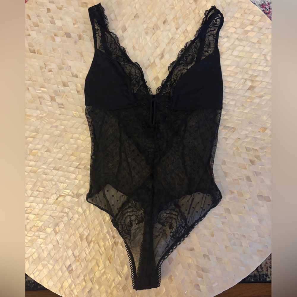 Black Lace Bodysuit